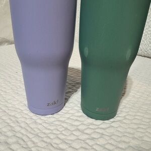 Zak! Designs Lavender and Teal Tumbler Duo